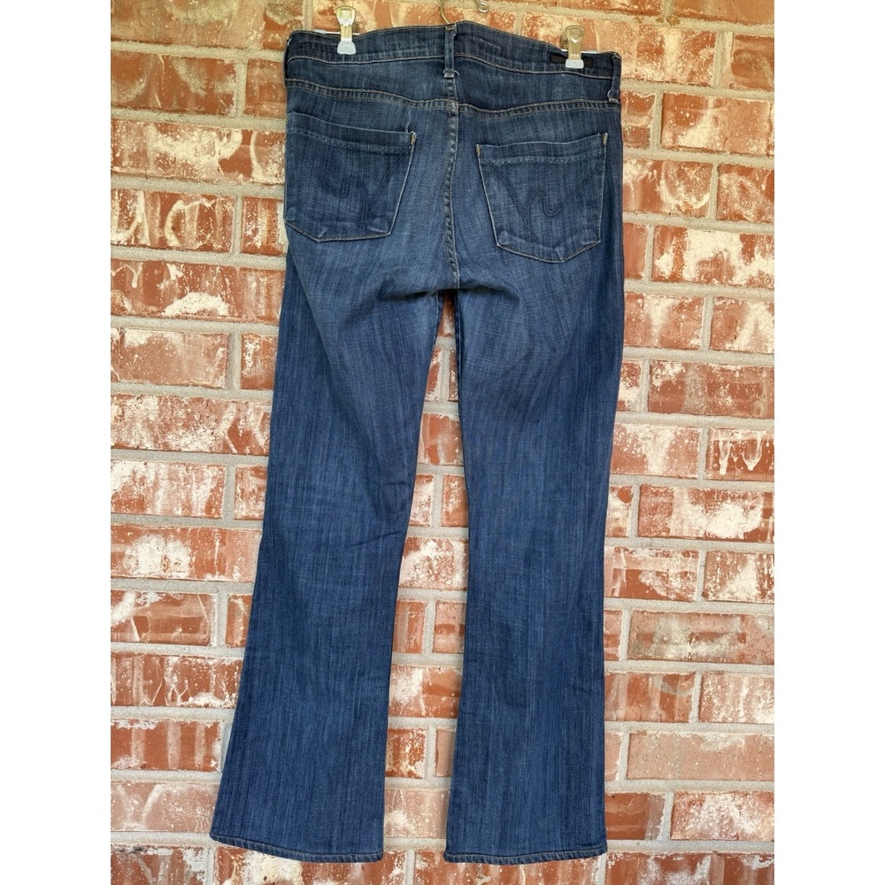 Citizens of Humanity Women Jeans Amber Stretch Medium Rise Bootcut Dark Blue 27 - Picture 2 of 9